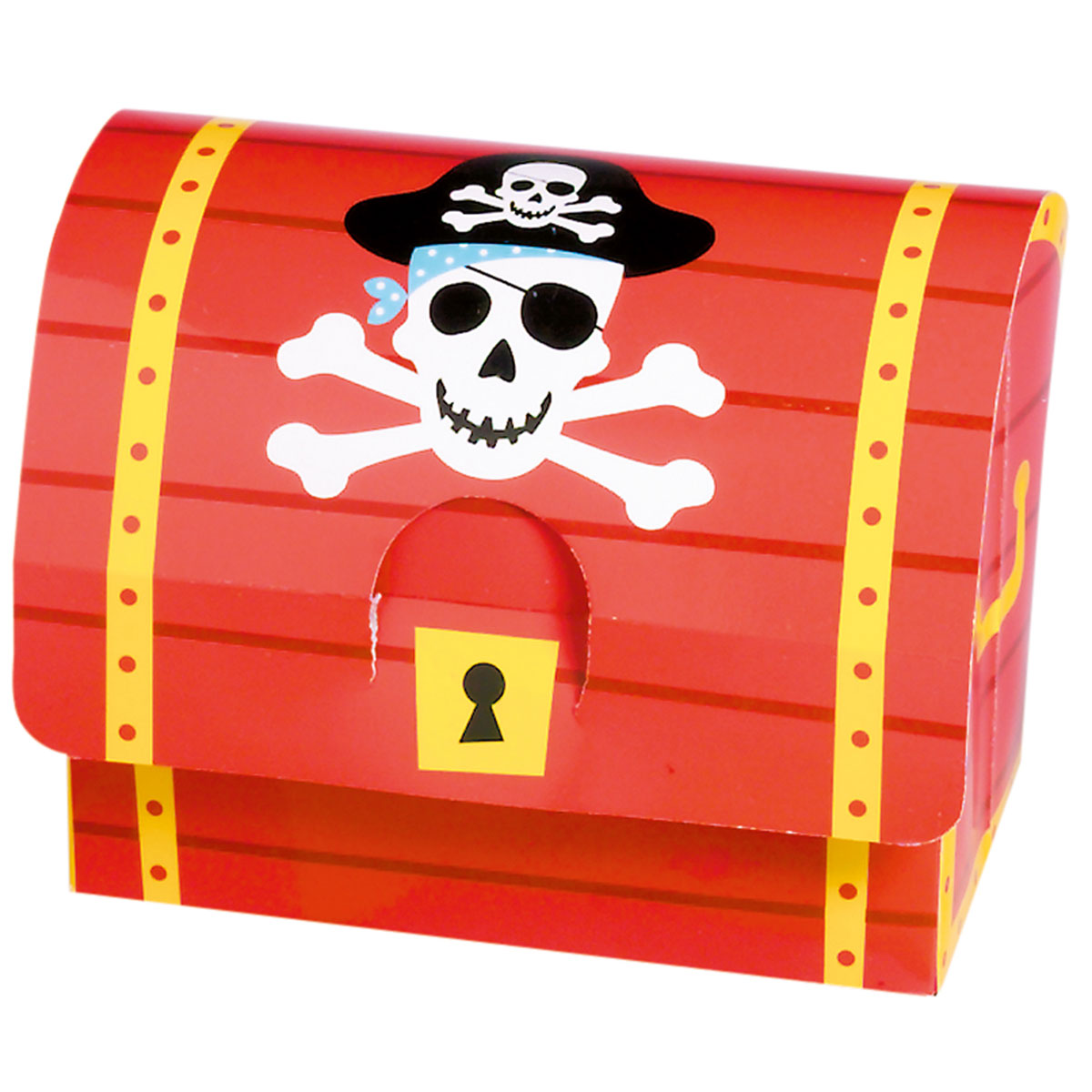 Geschenkboxen Schatztruhe Pirat, 8 Stück