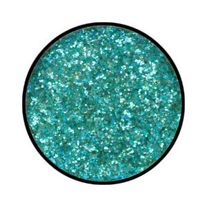 Kosmetik Glitzer Juwel-grün holographisch, 2g