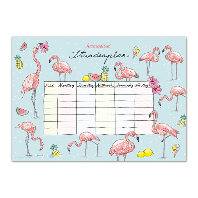 Stundenplan Flamingo