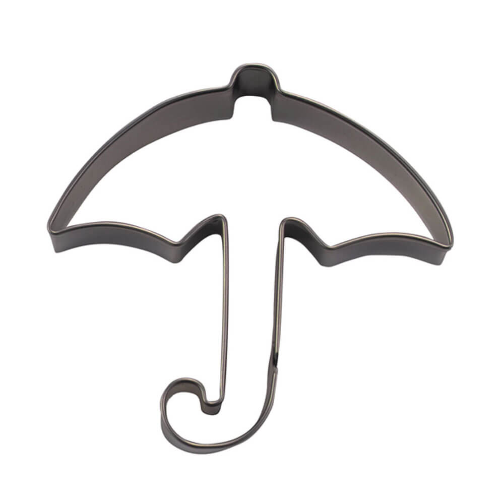 Ausstecher Regenschirm 8 cm Edelstahl
