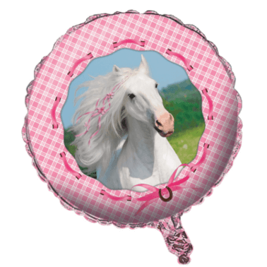 Folienballon Pferd ⌀ 46cm