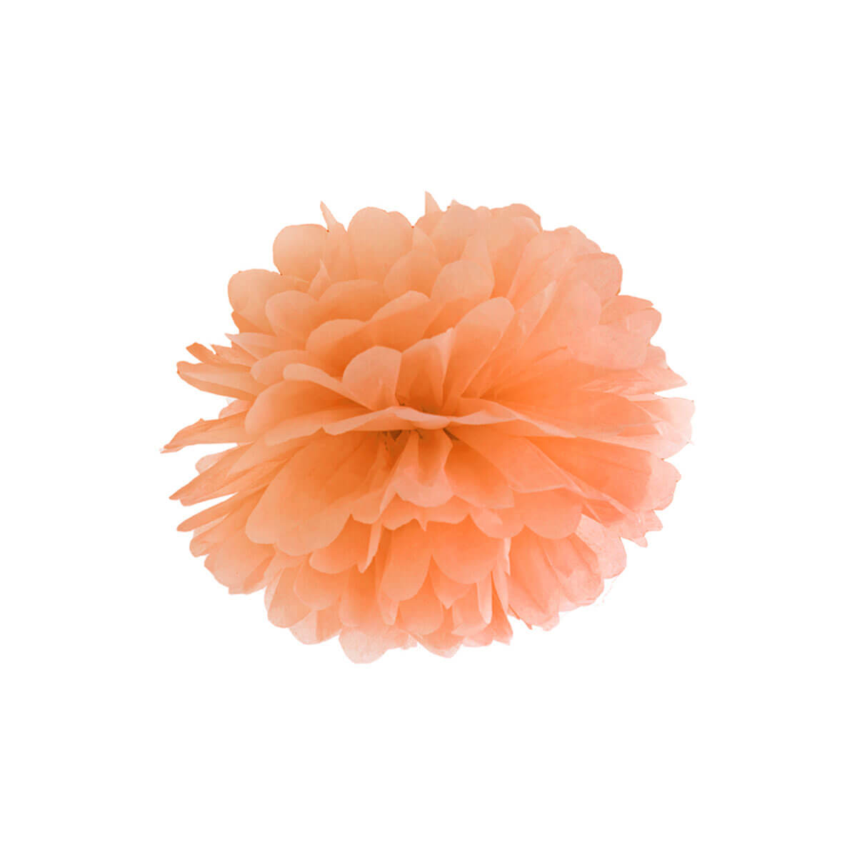 Pompon orange, 35cm