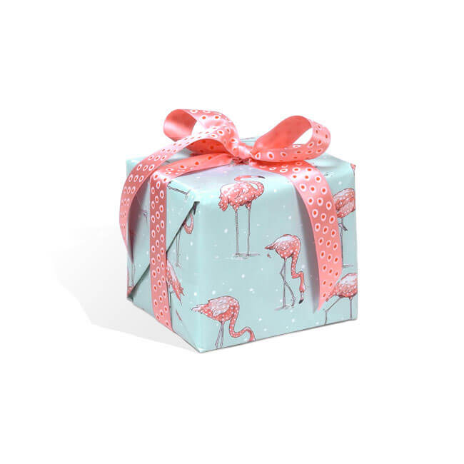 Geschenkpapier Flamingo, 1 Bogen