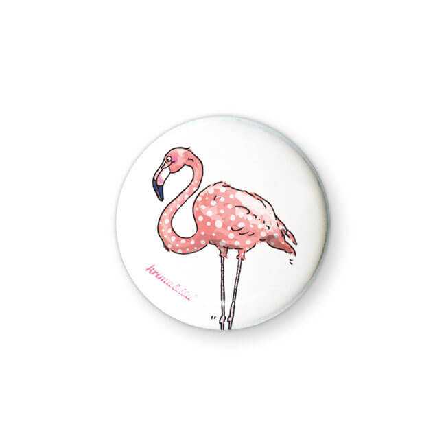 Button Flamingo ø 2,5cm