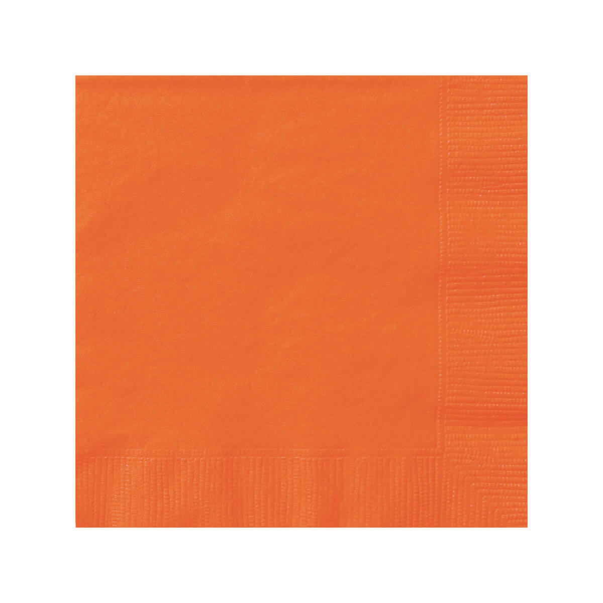 Servietten Orange 25cm, 20 Stück