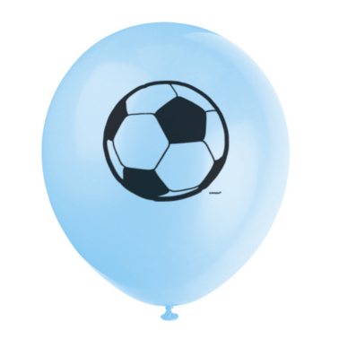 Luftballons Fußball 30cm, 8 Stück