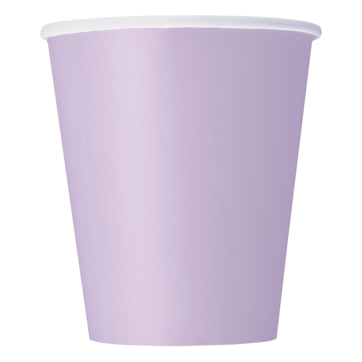 Pappbecher Lavendel 270ml, 8 Stück