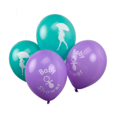 Luftballons Babyshower , 8 Stück